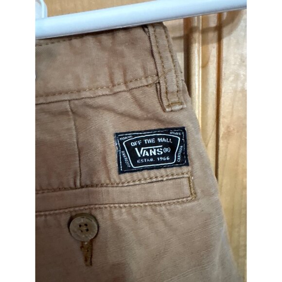 Vans Boys Khaki Chino Shorts Size 12 / 8”Inseam - Picture 7 of 7